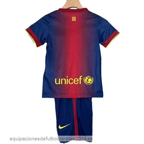 Nuevo 1ª Conjunto De Niños Barcelona Retro 2012 2013 Rojo Azul Baratas